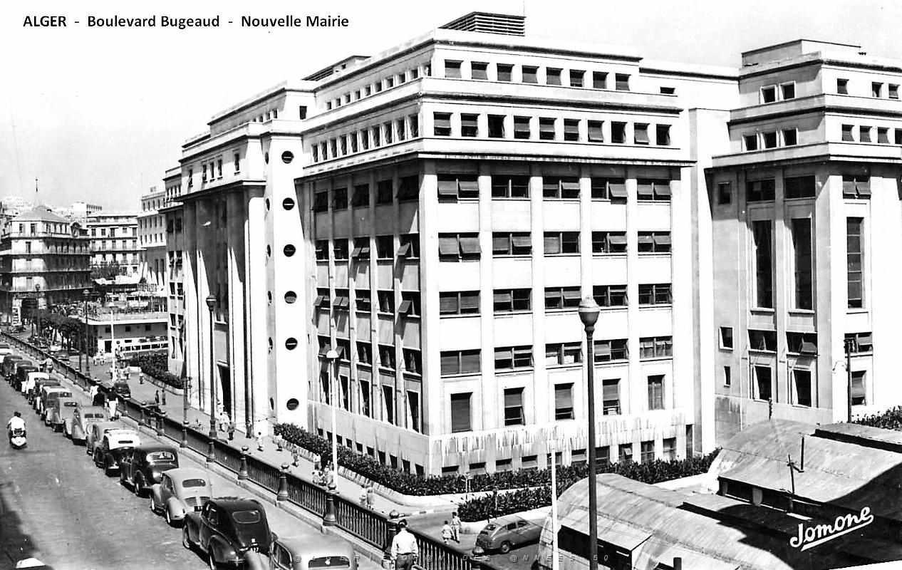 Alger - Boulevard Bugeaud - Nouvelle Mairie.jpg